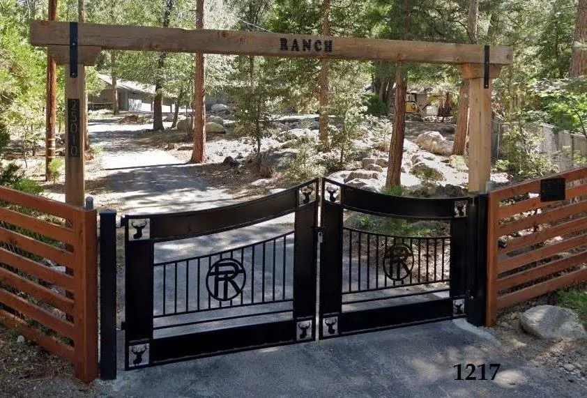 Rustic Ranch Gate